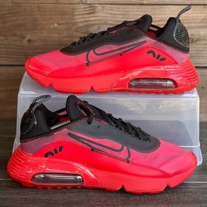Nike Air Max 2090 Bred Red 2020 Men’s 12 Athletic Shoes Sneakers DC1851-600